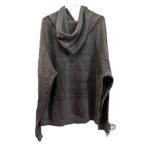 Taylor Swift Gray Era Swifty Band Tour Pullover Hoodie Top   Adult Size XL - Picture 8 of 13